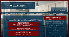 Desktop Screenshot of cabinetconcepts.cc